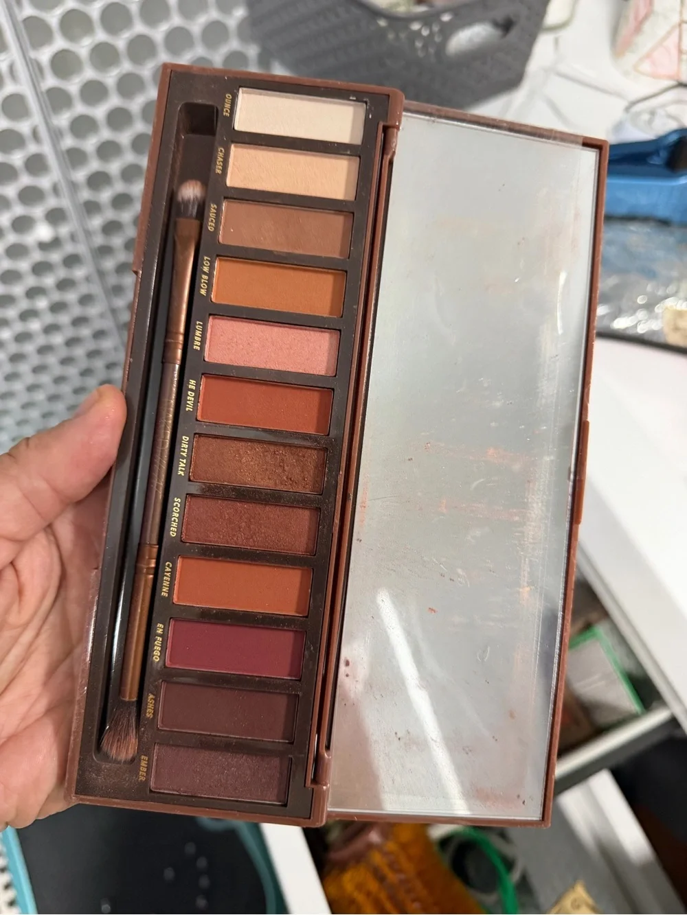Naked heat eyeshadow palette urban decay